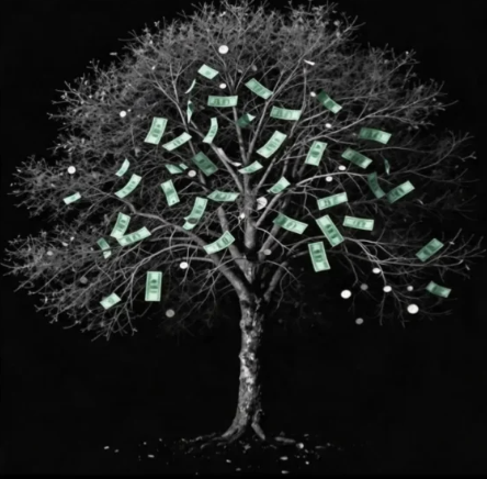 FinLit Romania money tree logo
